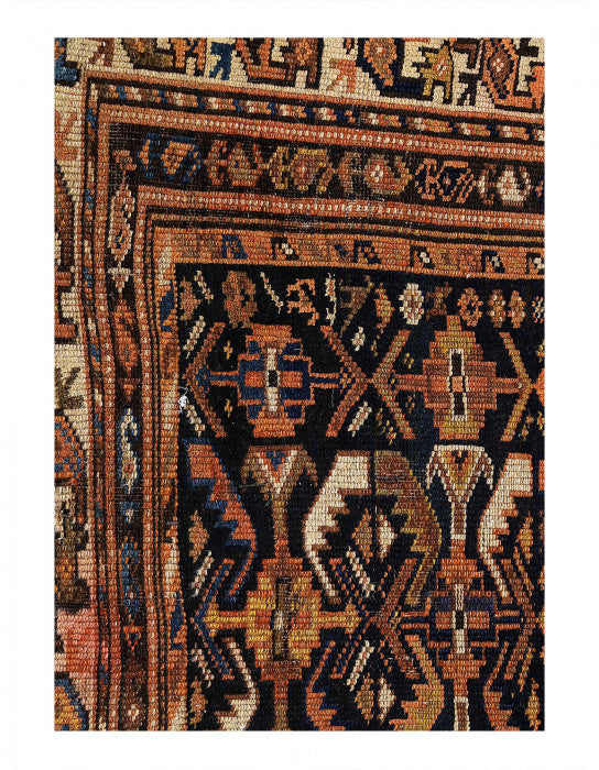 Persian Antique Malayer 3'11'' X 6'6''