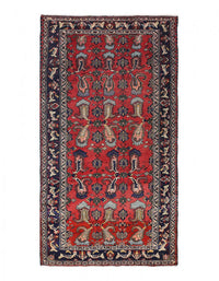 Persain Hand Knotted Antique Bakhtiari rug 4'11'' X 9'