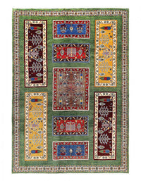 Fine Hand Knotted Persian Gabbeh 5'11'' X 8'5''