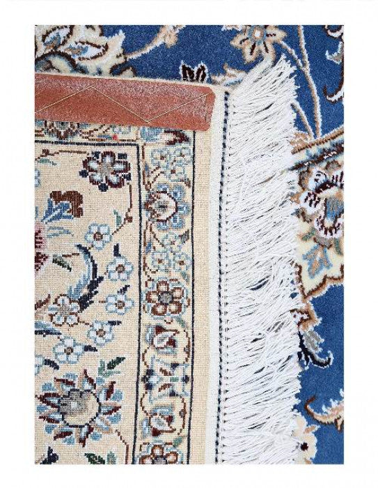 Light Blue Hand knotted Persian Nain 9'6'' X 13'11''