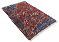 Fine Hand knotted Persian Antique Afshar 4'3'' X 6'9''