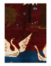 Fine Hand Knotted Persian Shiraz rug 3'6'' X 4'8''