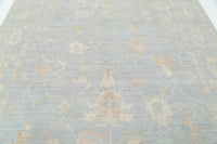 Fine Hand knotted oushak rug 8'2'' X 9'11''