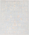 Fine Hand knotted oushak rug 8'2'' X 9'11''