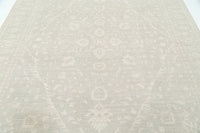 Ivory Color Hand knotted Farahan rug 8'2'' X 10'