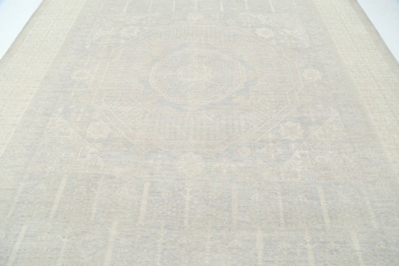 Fine hand knotted Mamluk rug 10 X 14'1''