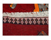 Red color Hand knotted shiraz rug 2'9'' X 4'3''