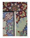 Super Fine hand knotted silk & wool Isfahan 2' X 4'2''