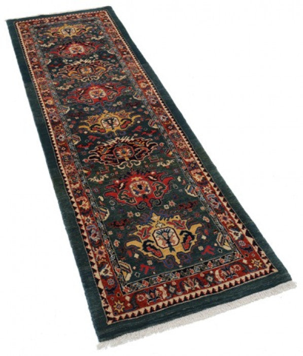 Fine Hand Knotted Persian Bidjar Runner 2'3'' X 7'11''