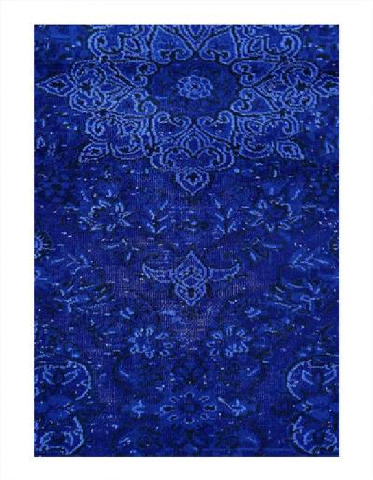 Fine Hand knotted Persian Overdyed runner 2'4'' X 10'