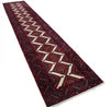 Persian Vintage Hand knotted Bakhtiari runner 3' X 15'