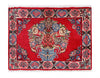 Persian hand knotted vintage sarouk 2'5'' X 3'2''