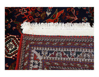 Navy Blue Persian Hand knotted Abadeh 2'9'' X 3'9''