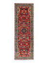 Pasargad Red Color Hand knotted Persian Bidjar runner 2' X 6'5''