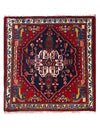 Fine Hand knotted Persian square Abadeh rug 2' X 2'