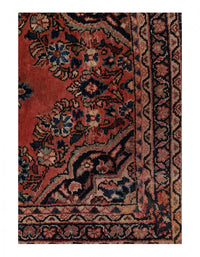 Persian Hand knotted Antique Sarouk 2' X 3'11''