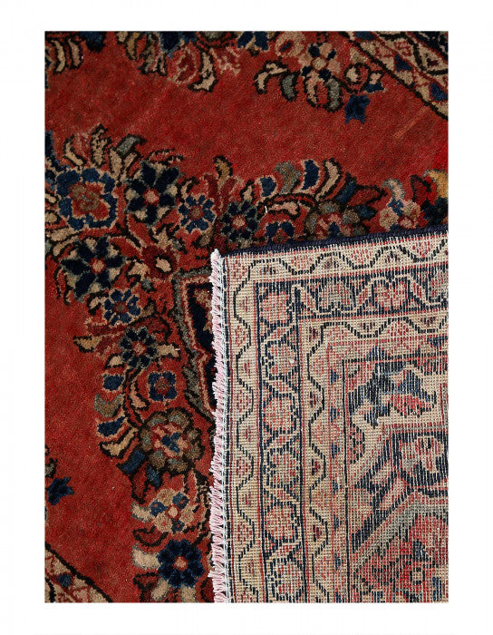 Persian Hand knotted Antique Sarouk 2' X 3'11''