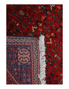 Red color Hand knotted Persian Abadeh rug 2' X 3'3''