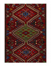 Fine Hand knotted Persian Yalameh runner 2' X 5'11''