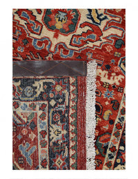 Red color fine hand knotted bidjar runner 2'2'' X 6'