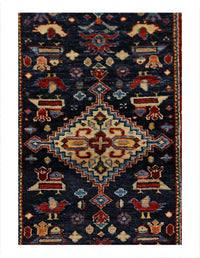 Fine Hand knotted Persian Bidjar runner 2'2'' X 6'2''