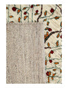 Ivory color fine hand knotted Persian Gabbeh 2'11'' X 4'3''