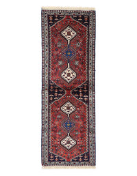 Fine Hand knotted Persian Yalameh runner 2'1'' X 6'6''