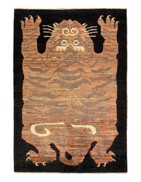 Pasargad Hand Knotted Tibetan Tiger Rug