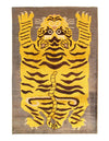 Pasargad Hand Knotted Tibetan Tiger Rug 4' X 6'