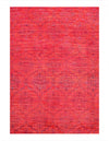 Fine hand knotted Overdyed Modern rug 5'7'' X 9'3''