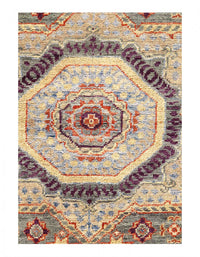 Light Brown Fine Hand knotted Mamluk rug 3'5'' X 5'2''