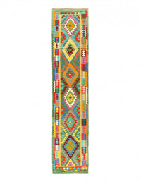 Pasargad Caucasian Tribal Style Flat Weave kilim runner 2'9'' X 13'1''