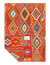 Pasargad Caucasian Tribal Style Flat Weave kilim 6'11'' X 9'11''