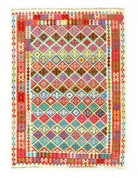 Pasargad Caucasian Tribal Style Flat Weave kilim 6'8'' X 9'7''