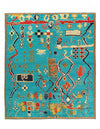 Fine Hand knotted Moroccan rug 8'4'' X 9'8''