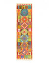 Pasargad Caucasian Tribal Style Flat Weave kilim runner 2'8'' X 9'8''