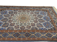 Persian Isfahan Silk & Wool 3'7'' X 5'2''