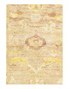 Ivory Color fine hand knotted Oushak rug 2'11'' X 4'8''