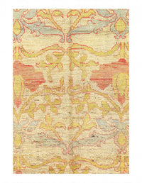 Fine Hand knotted Persian Sultanabad Rug 6'1'' X 9'4''