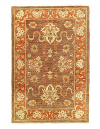 Fine Hand knotted farahan rug 3'3'' X 4'11''